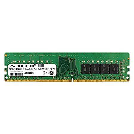 A-Tech 8GB モジュール Dell Vostro 3670 デスクトップ&ワークステーションマザーボード用 DDR4 2400Mhz メモリラ