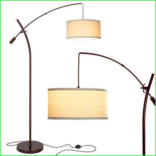 Brightech　Grayson　Modern　Behind　from　The　Lamp　Arc　for　Couch　Hang　Reaching　Ad　Floor　Room　Living　Light　It　LED　Over　Tall　Contemporary,　to
