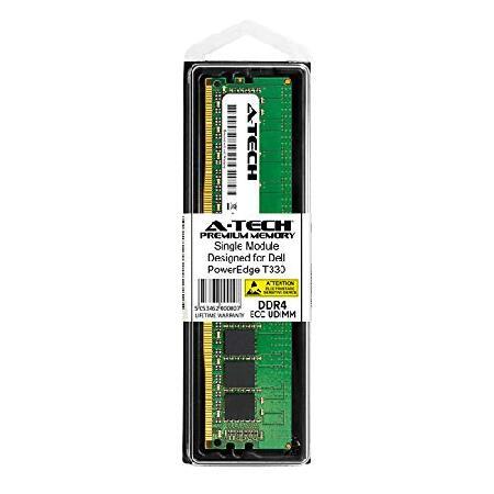 販売質屋 A-Tech 16GB モジュール Dell PowerEdge T330 - DDR4 PC4-19200 2400Mhz ECC アンバッファード UDIMM 2Rx8 - サーバー専用メモリ RAM (AT316655SRV-X1U1)