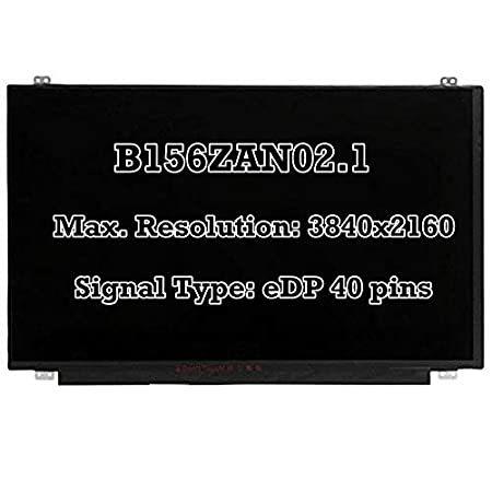 【ご予約品】 3840×2160 スクリーン LED LCD 15.6インチ Aiviland UHD パネ B156ZAN02.1 40ピン eDP ディスプレイ ディスプレイ、モニター