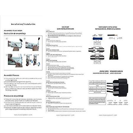 電気燃料ポンプ 2006 2005 2004 シボレー シルバラード 1500 クルーキャブ 4.8L 5.3L GMC シエラ 1500 E3684M交換用｜galaxy-usa｜03