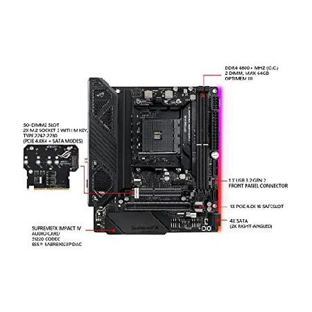 ASUS AMD X570 搭載 AM4対応 マザーボード ROG CROSSHAIR VIII IMPACT 【 mini-DTX 】｜galaxy-usa｜04