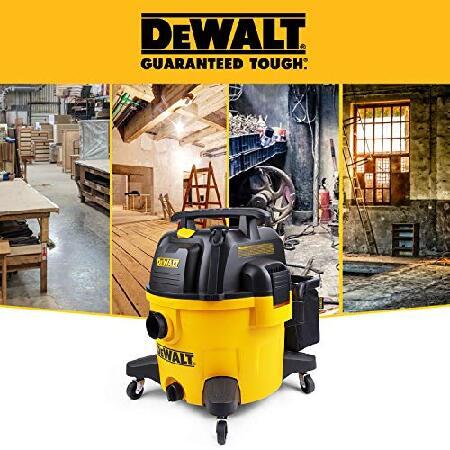 DeWALT 9ガロン ポリ ウェット/ドライ掃除機 5HP ショップバキューム ウェット/ドライ吸引ブロー機能 3イン1 カートリッジフィルター キャスターアタッチメント｜galaxy-usa｜05