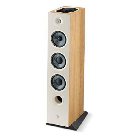 Focal Chora 826-D フロアスタンディングスピーカー ドルビーアトモスモジュール内蔵 - 各(ライトウッド)_1