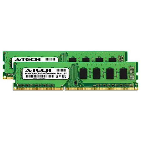 A-Tech 16GB (2x8GB) RAM Dell Inspiron 660 660s | DDR3 1600MHz DIMM PC3-12800 240ピン ノンECC UDIMM デスクトップ 最大メモリ アップグレードキット｜galaxy-usa｜02