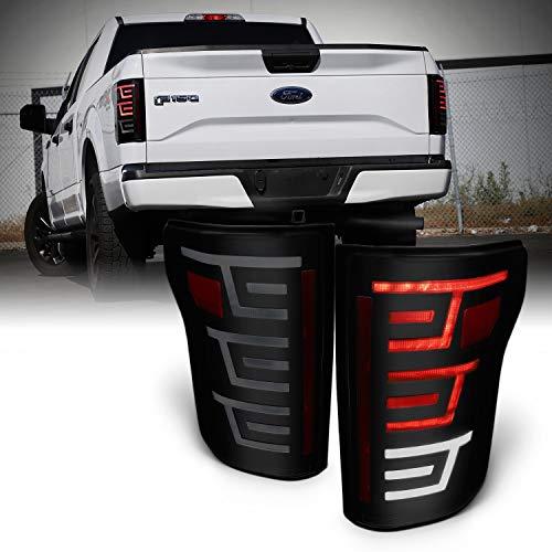 全日本送料無料 15 16 17 フォード F150 ピックアップトラック フルledデザイン ブラックハウジング スモークレンズ テールブレーキ ライト 注目ブランド Www Doctor Plan Com