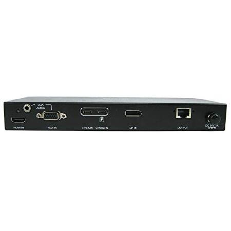 【まとめ買い】 Tripp Lite 4ポートプレゼンテーションスイッチキット 4K 60Hz HDMI DisplayPort/USB-C/VGAからHDMI 125フィート (B320-4X1-MHE-K)