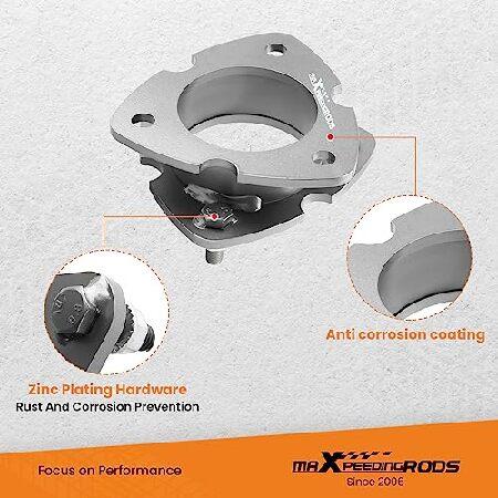 maXpeedingrods リフトキット 2インチ ジープ コンパス パトリオット MK 2007-2017用 リフトスペーサー アライメントコントロールアームとキャンバーボルト付き_2