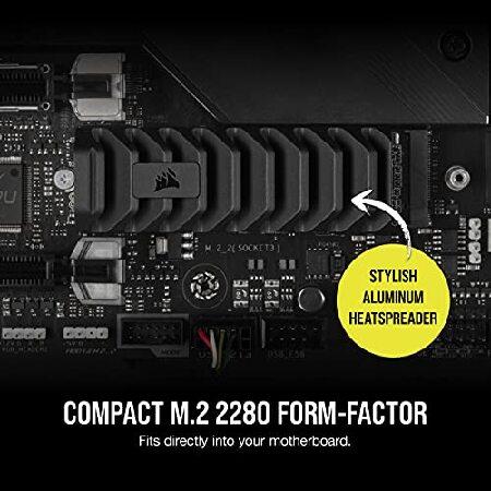 CORSAIR MP600 PRO XT 2TB Gen4 PCIe x4 NVMe M.2 SSDデスクトップ用 - High-Density TLC NAND - M.2 2280 (Gen3 PCIe x4 NVMe M.2 SSD)｜galaxy-usa｜05