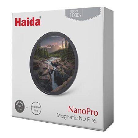 アウトレット激安 Haida HD4665-52 52mm ND1000 磁気 MC 光学ガラスフィルター アダプター付き 10ストップ
