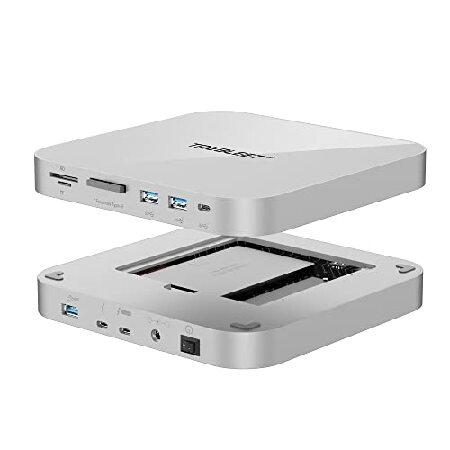 Super Thunderbolt 3ドック Mac Mini用 NVMe/SATAスロット付き Super Thunderbolt 3ドック Mac Mini用 NVMe/SATAスロット付き