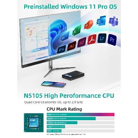Mini PC Windows 11 Pro N5105 8G 128G｜galaxy-usa｜02