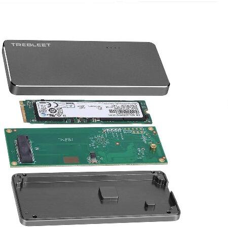 お値打ち USB4 SSDエンクロージャ Thunderbolt 3対応 40Gbps - NVME M.2 2280ハードドライブケース 新しいM1 CPUに対応