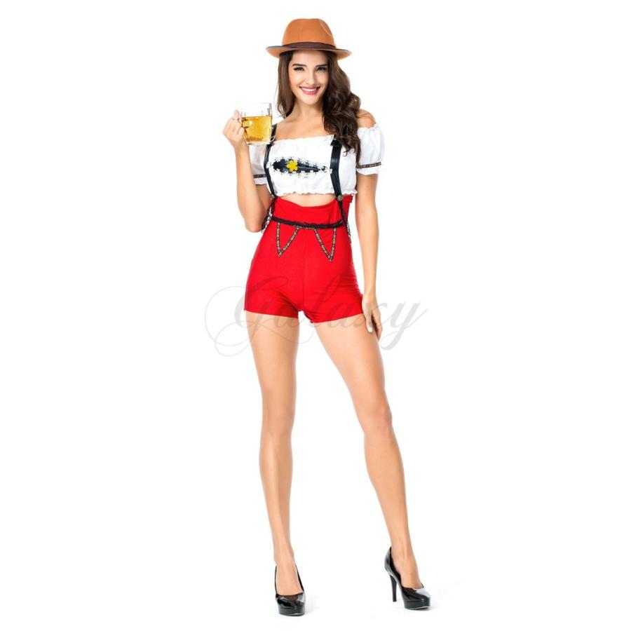ハロウィン ビールガール ドイツ メイド服 セクシー へそ出し 吊りズボン 民族衣装 コスプレ衣装 Ps3525 Ps3525 Ps3525 Galaxyshop 通販 Yahoo ショッピング
