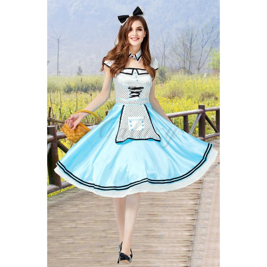高級感 ハロウィン アリス メイド服 メイド 童話 カフェー ロリータ かわいい ワンピース コスプレ衣装 Ps3650 New限定品 Www Iacymperu Org