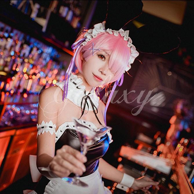 Re ゼロから始める異世界生活 レゼロ レム ラム バニーガール コスプレ衣装 Wow455 Wow455 Wow455 Galaxyshop 通販 Yahoo ショッピング