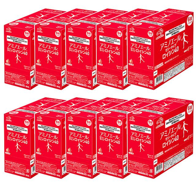 AJINOMOTO (60個セット) アミノエール ゼリータイプ ロイシン40