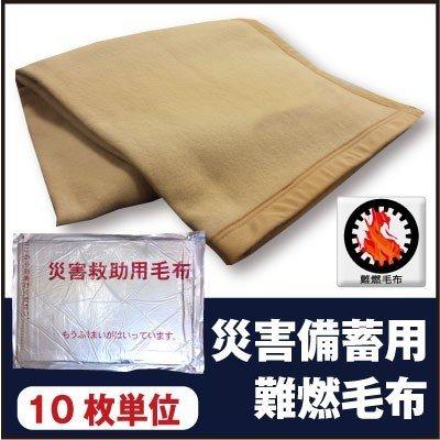 A 10枚単位 災害救助用毛布 災害備蓄用毛布 災害毛布 防災毛布 難燃
