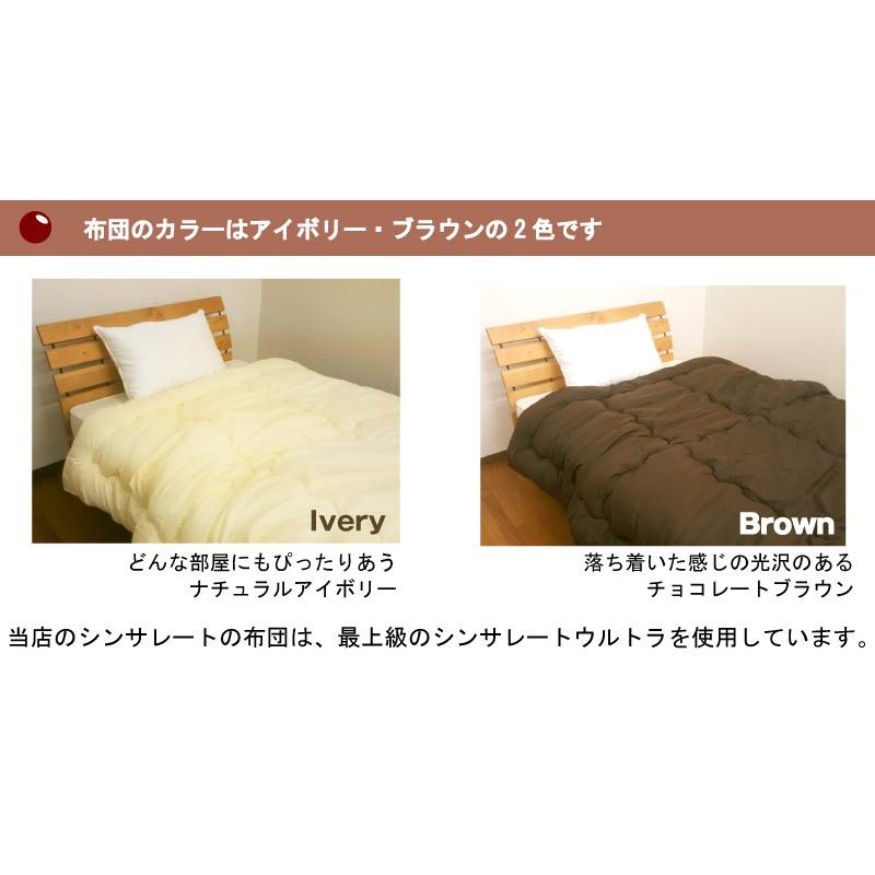 洗えるシンサレート使用の抗菌防臭掛け布団 日本製 防ダ二抗菌防臭