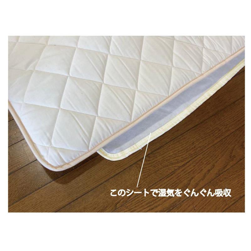 A　消臭加工　除湿シート ダブル ロング 130×180cm 除湿マット 吸湿シート 湿気対策_5
