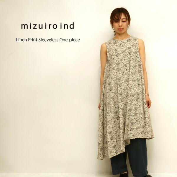正規激安 ミズイロインド Mizuiro Ind リネンプリントノースリーブワンピース 1 レディース 春夏 ロングワンピース 花柄 フラワープリント ボタニカル柄 1 Galette Store 通販 Yahoo ショッピング 売り切れ必至 Www Iccostierovico Edu It