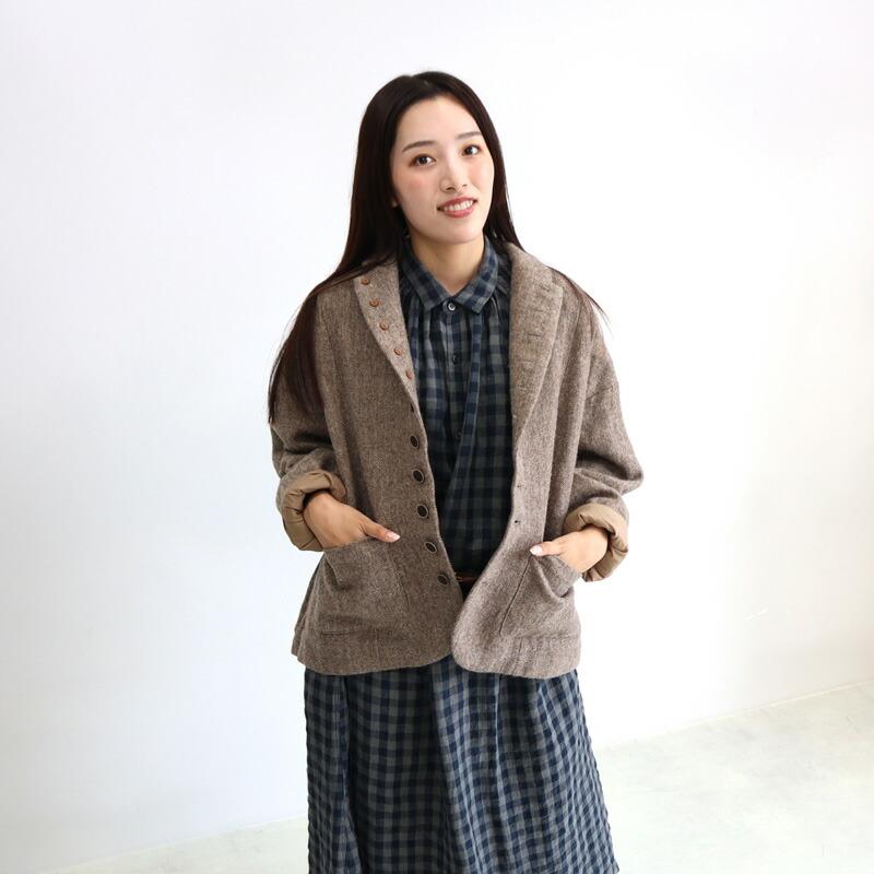 ICHI Antiquites イチアンティークス ウールヘリンボーン ICHI Antiquites イチアンティークス ウールヘリンボーン