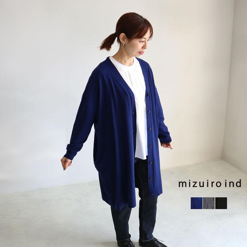 ＷＥＢ限定カラー有 mizuiroind☆ミズイロインド コクーンカーディガン