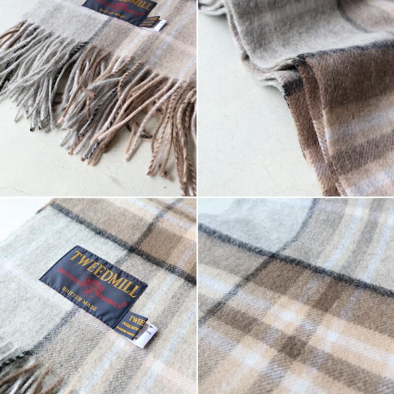 TWEED MILL TWEEDMILL ツイードミル ウールタータンチェック TWEED MILL TWEEDMILL ツイードミル ウールタータンチェック