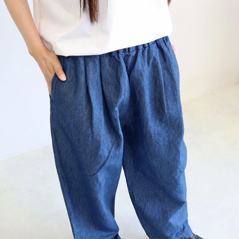 TRAVAIL MANUEL トラバイユマニュアル コットンリネンデニム TRAVAIL MANUEL トラバイユマニュアル コットンリネンデニム