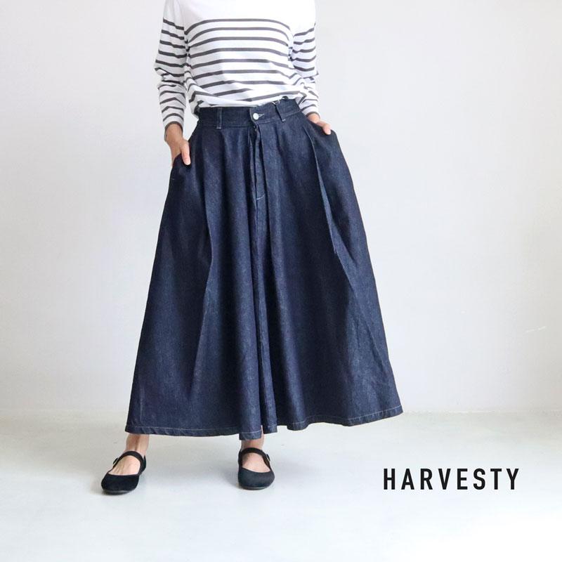 HARVESTY ハーベスティ 10ozデニムカルメンスカート A22404-98