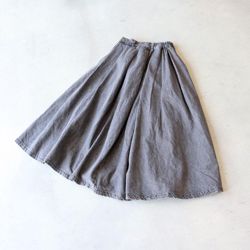 美品 現行品 HARVESTY ハーベスティ ブラックデニム カルメンスカート HARVESTY ハーベスティ 10ozブラックデニムカルメンスカート