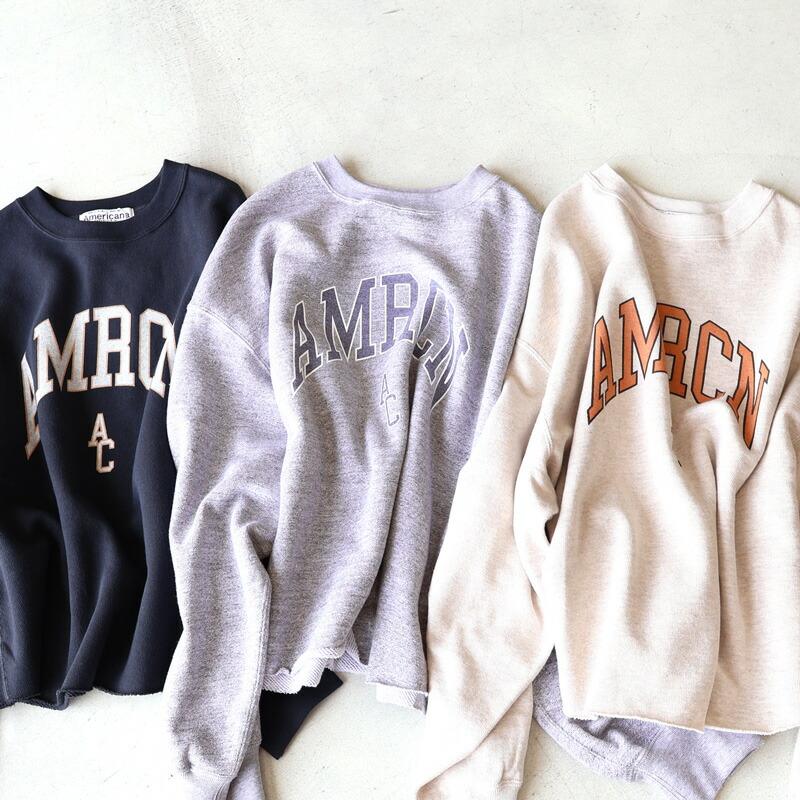 AMERICANA Americana アメリカーナ 14ゲージ裏毛プルオーバー AMRCN  