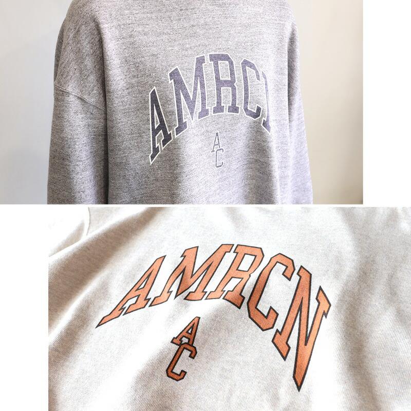 Americana アメリカーナ 14ゲージ裏毛プルオーバー AMRCN BRF-736A-1 