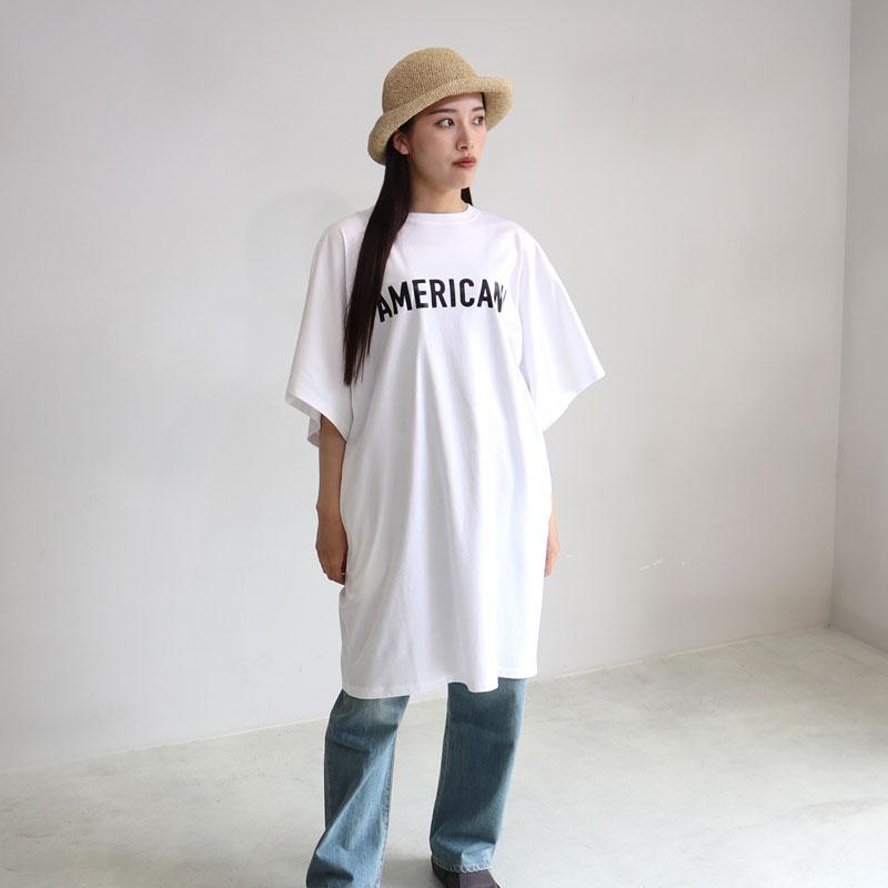 AMERICANA Americana アメリカーナ ワイドスリーブTチュニック