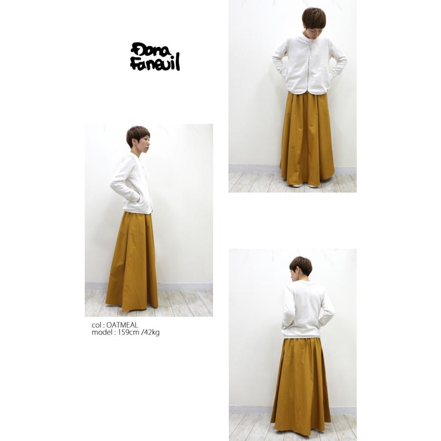 Dana Faneuil ダナファヌル ダブルジップスウェットカーディガン D レディース 有名人芸能人 春夏 D ジャケット オールシーズン