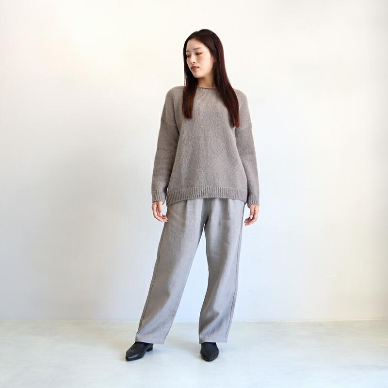evam eva エヴァムエヴァ モヘアリリィプルオーバー E233K081 