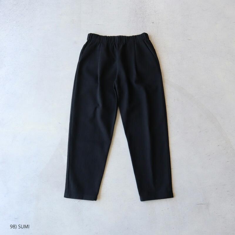 evam eva エヴァムエヴァ ナローパンツ テーパードパンツ リラックス  