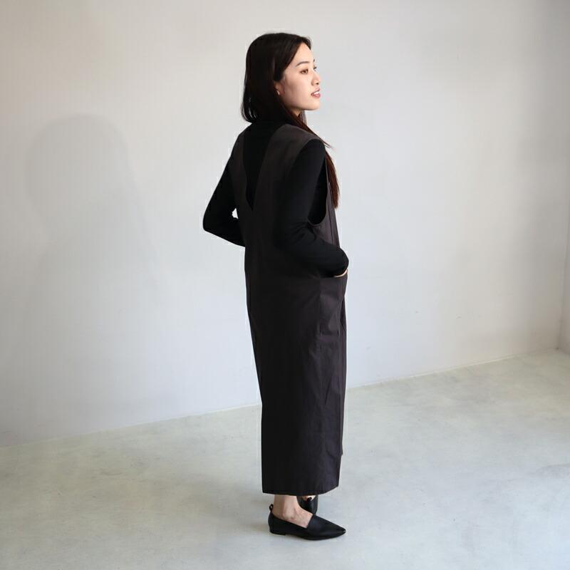 evam eva エヴァムエヴァ ワンピース スリーブレスワンピース ロング 