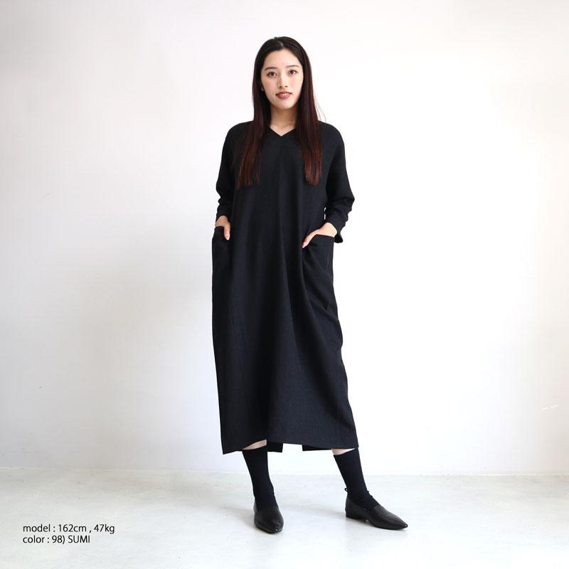 evam eva エヴァムエヴァ ウールワンピース E233T172 レディース