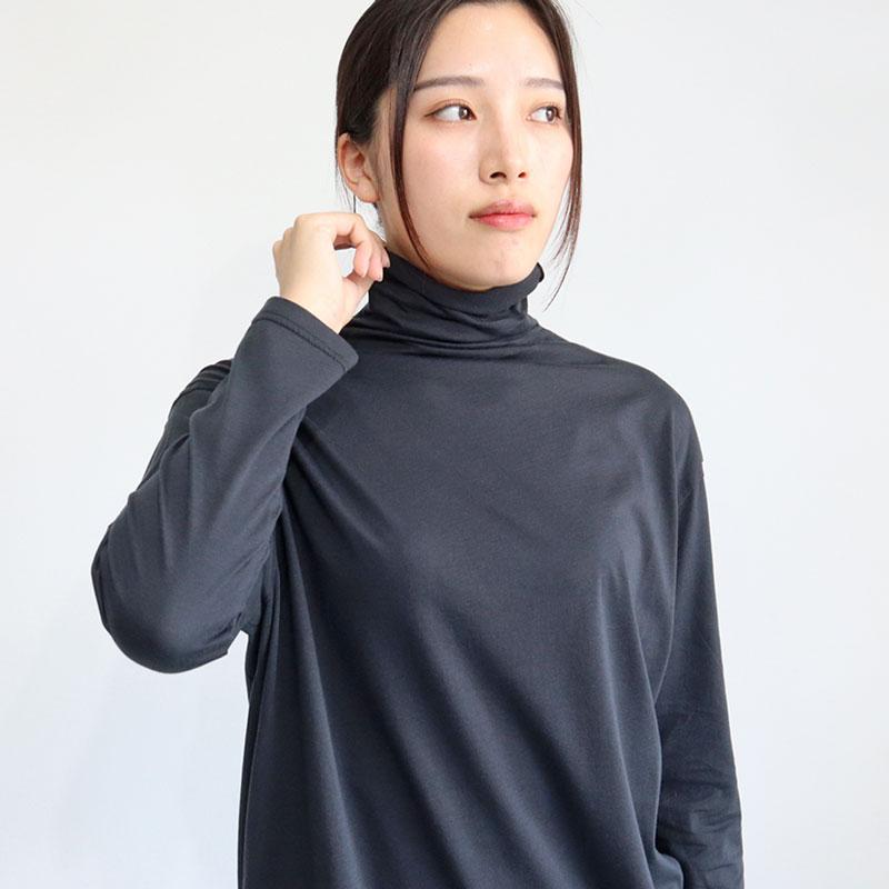 evam eva エヴァムエヴァ タートルネックカットソープルオーバー evam eva エヴァムエヴァ タートルネックカットソープルオーバー