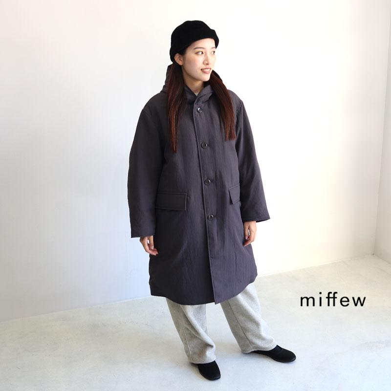 miffew ミフュー フーデッドロングダウンコート The LOFT LABO miffew ミフュー フーデッドロングダウンコート The LOFT LABO