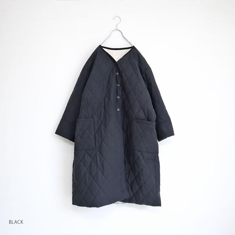 Gauze# キルティングコート レディース ロング ガーゼ アイノ