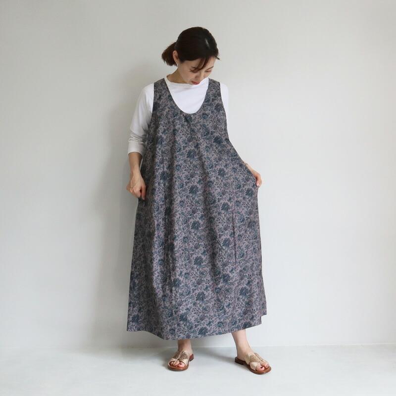 オネット Honnete ニュータンクドレスワンピース Ho 21ss Op18 リバティ クリステル ノースリーブ レディース 春夏 Ho 21ss Op18 Galette Store 通販 Yahoo ショッピング