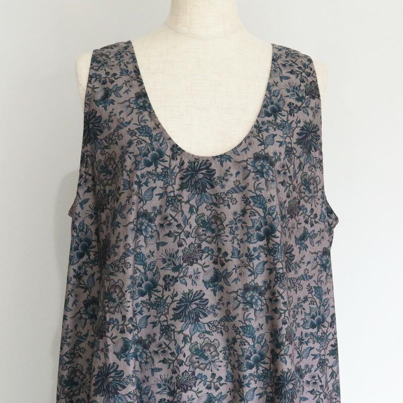 オネット Honnete ニュータンクドレスワンピース Ho 21ss Op18 リバティ クリステル ノースリーブ レディース 春夏 Ho 21ss Op18 Galette Store 通販 Yahoo ショッピング