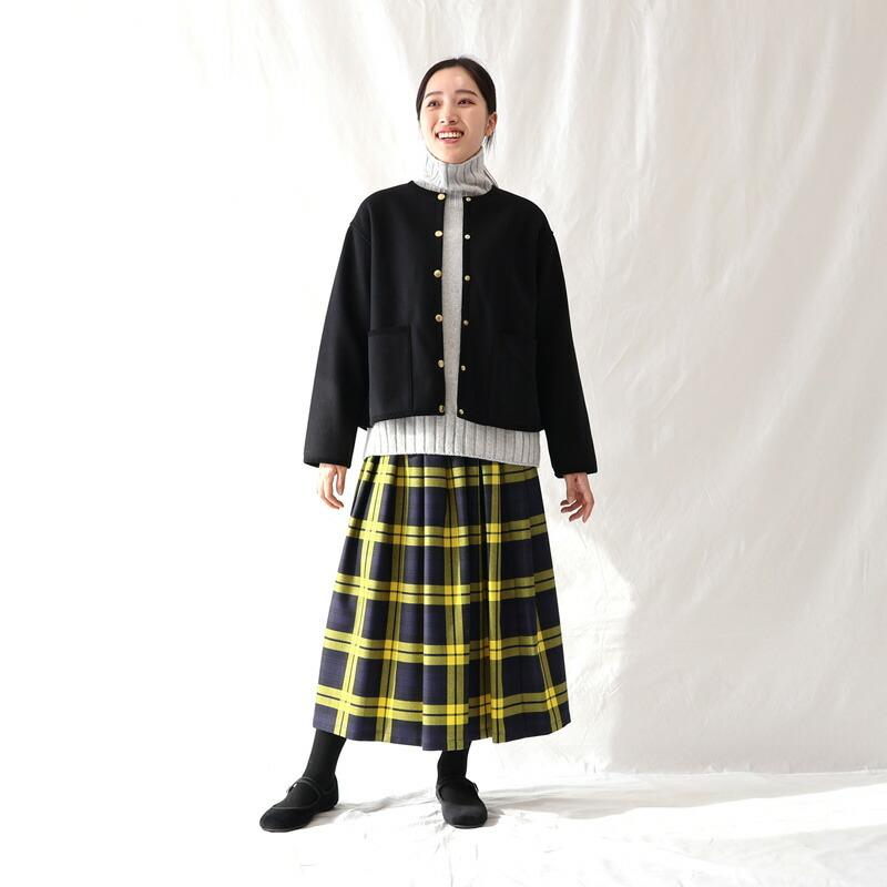 Traditional Weatherwear トラディショナルウェザーウェア アークリー Aライン Wフェイス ジャージー L242APFCO0387MW ジャケット アウター ゆったり | Traditional Weatherwear | 05