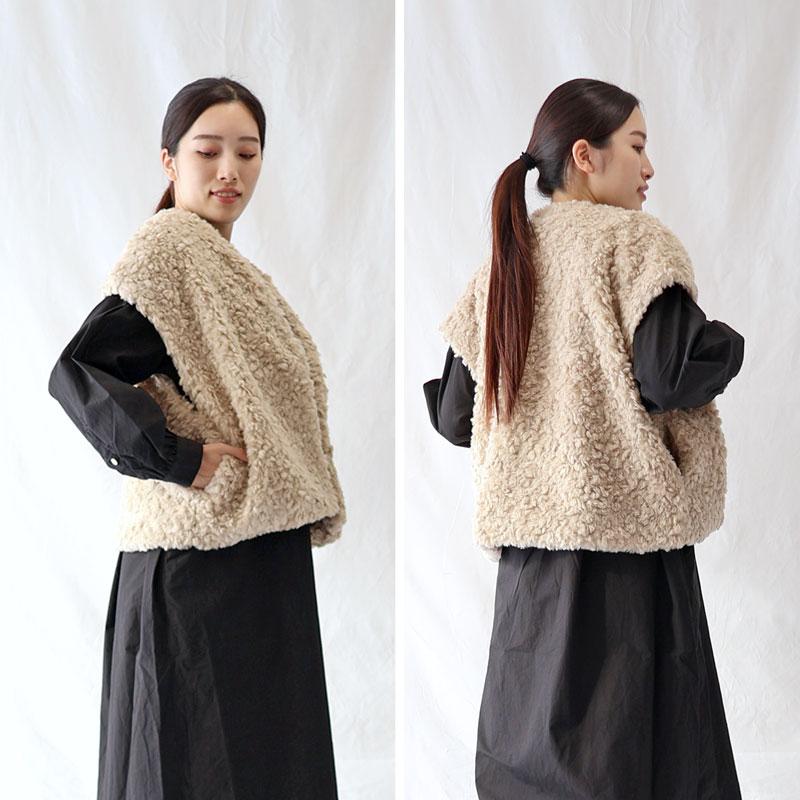 Kelen kelen ケレン エコファーベスト PAULINE LKL24FBL2164