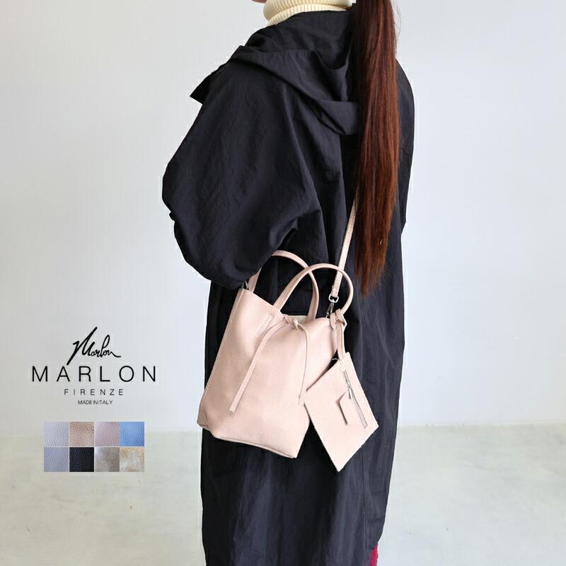 MARLON FIRENZE マーロンフィレンツェ ポーチ付き2wayミニトート