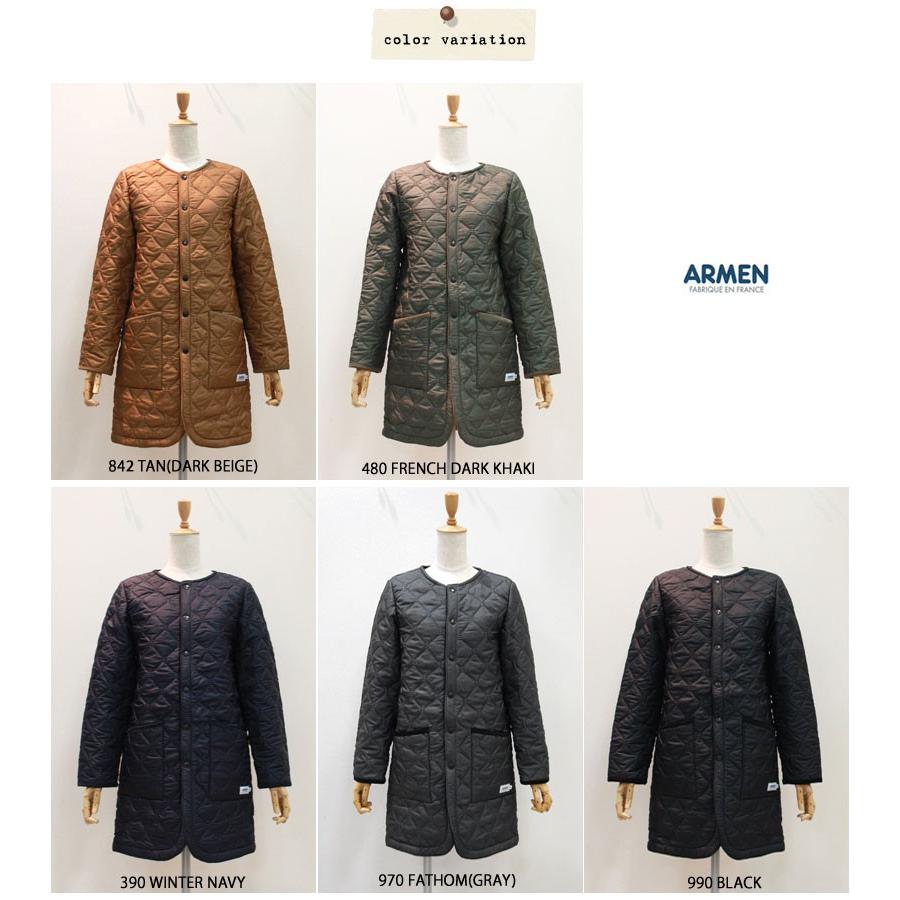 ARMEN キルティングコート アーメン 裏フリースナイロン ノーカラーキルティングコート HEAT QUILT ヒートキルト NAM1651 レディース :NAM1651:galette-store - 通販 - Yahoo!ショッピング ARMEN キルティングコート アーメン 裏フリースナイロン ノーカラーキルティングコート HEAT QUILT ヒートキルト NAM1651 レディース :NAM1651:galette-store - 通販 - Yahoo!ショッピング