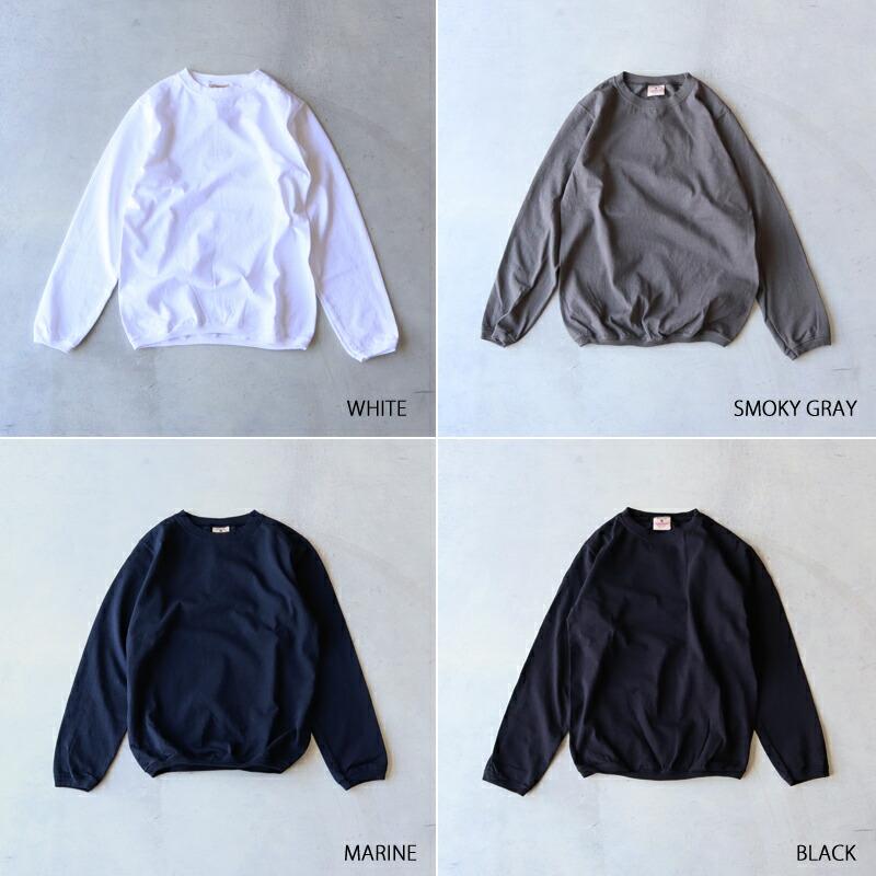 Goodwear tシャツ ロンt グッドウェア アメリカ製 長袖 クルーネック 