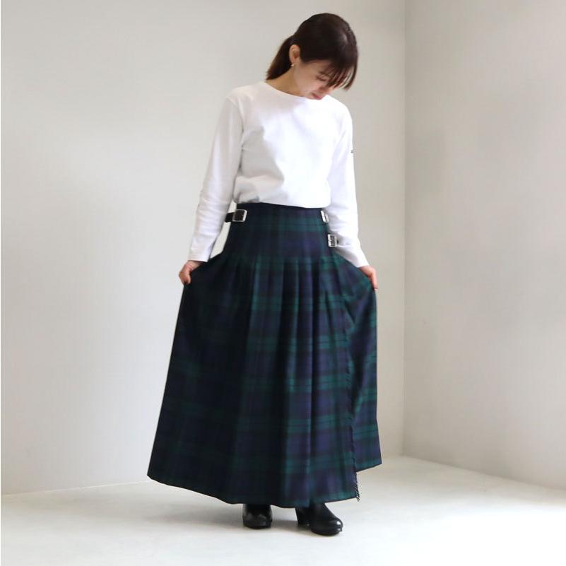 オニールオブダブリン☆GB10☆コンビマキシスカート オニールオブダブリン☆GB10☆グリーン☆マキシキルトスカート 【公式